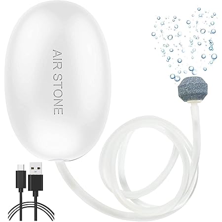 Amazon エアーポンプ 水槽 ポンプ 低騒音 小型エアーポンプ 水槽酸素ポンプ エアポンプ 水槽に酸素提供 釣り 水族館 アクセサリー付き Usb給電式 ホワイト Fuwapet エアポンプ 通販