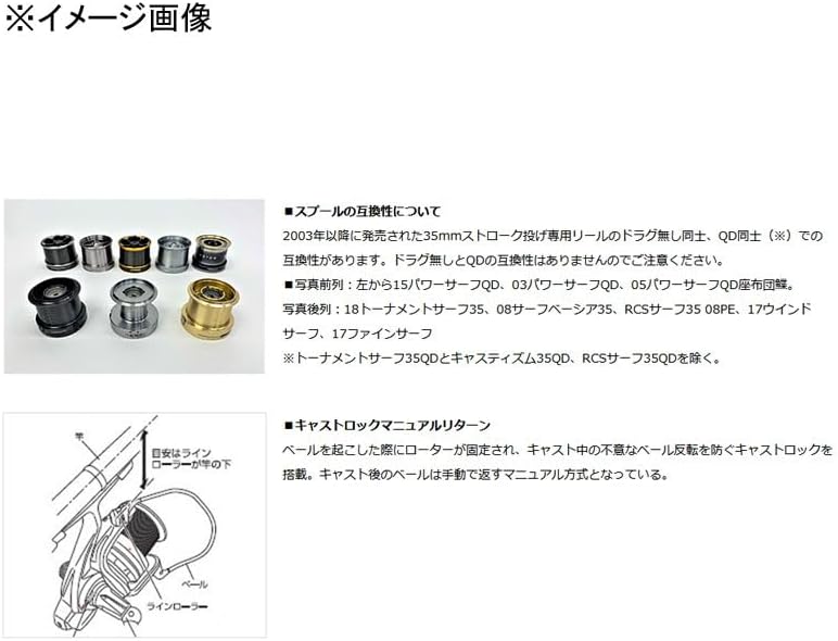 Daiwa Throwing Reel 23 Long Beam 35 06PE/QD5/QD12, Various (2023 Model)