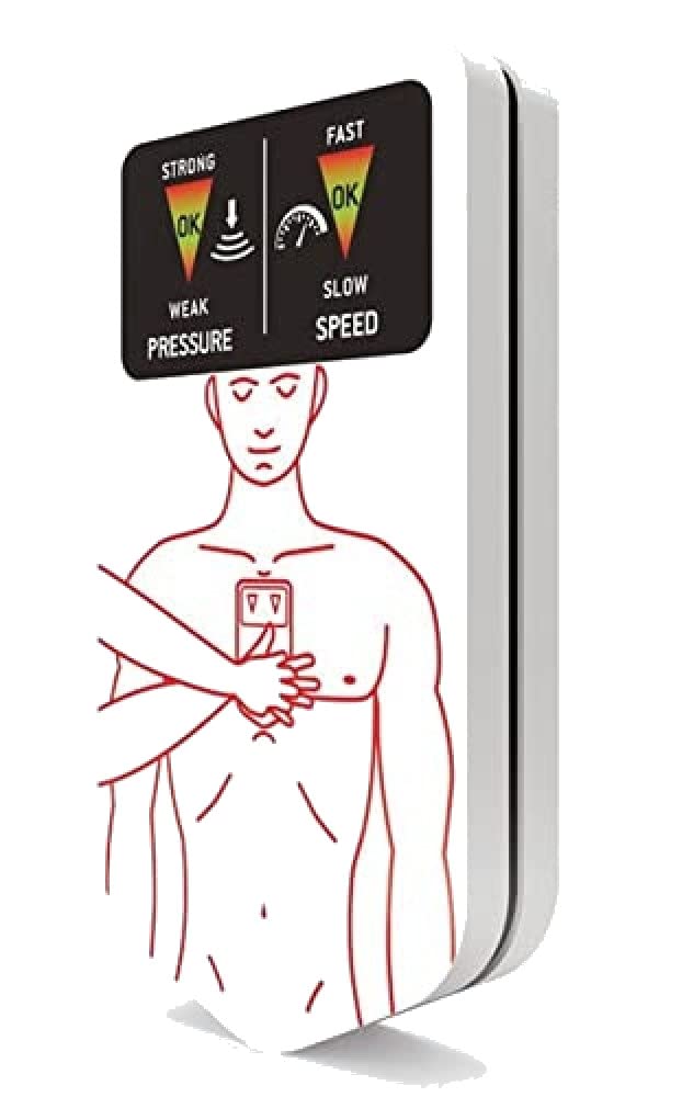 Chest-eR, intuitives medizinisches Gerät für CPR, um den Retter zu führen und die Häufigkeit innerer Verletzungen zu reduzieren, einfach zu bedienen, für Retter und gewöhnliche Menschen