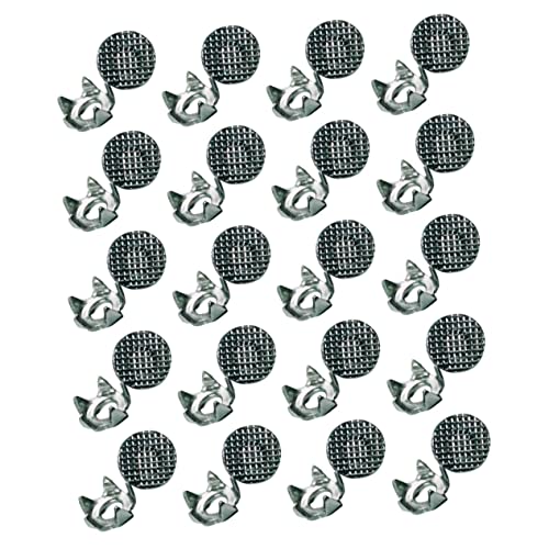 Homoyoyo -Slip Shoe Pegs 20pcs Snow Spikes for Shoes Ice Cleats Stainless Steel Gripper Spikes for Walking Hiking Ice Fishing
