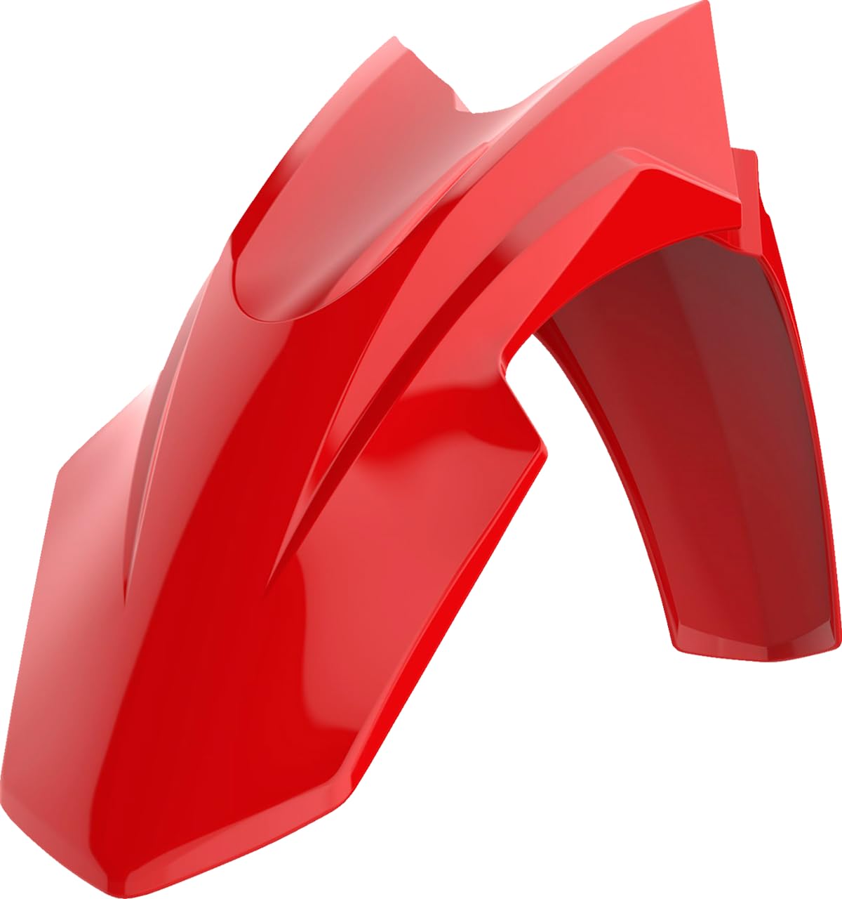 POLISPORT 8576700001 – Original replica of the front window made of durable and durable shiny plastic, compatible with Honda motorcycles in red