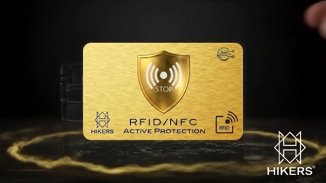 3 RFID/NFC Blocking Card - Signal Blocker, Contactless Cards