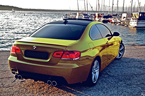 VViViD8 Gold Mirror Chrome Vinyl Car Wrap 10ft x 5ft Self Adhesive Film Air Release Bubble-Free by VViViD - Image 2