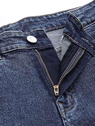 Image of Hubberholme Men's Stretchable Slim Fit Jeans - Casual Cotton Jeans for Men