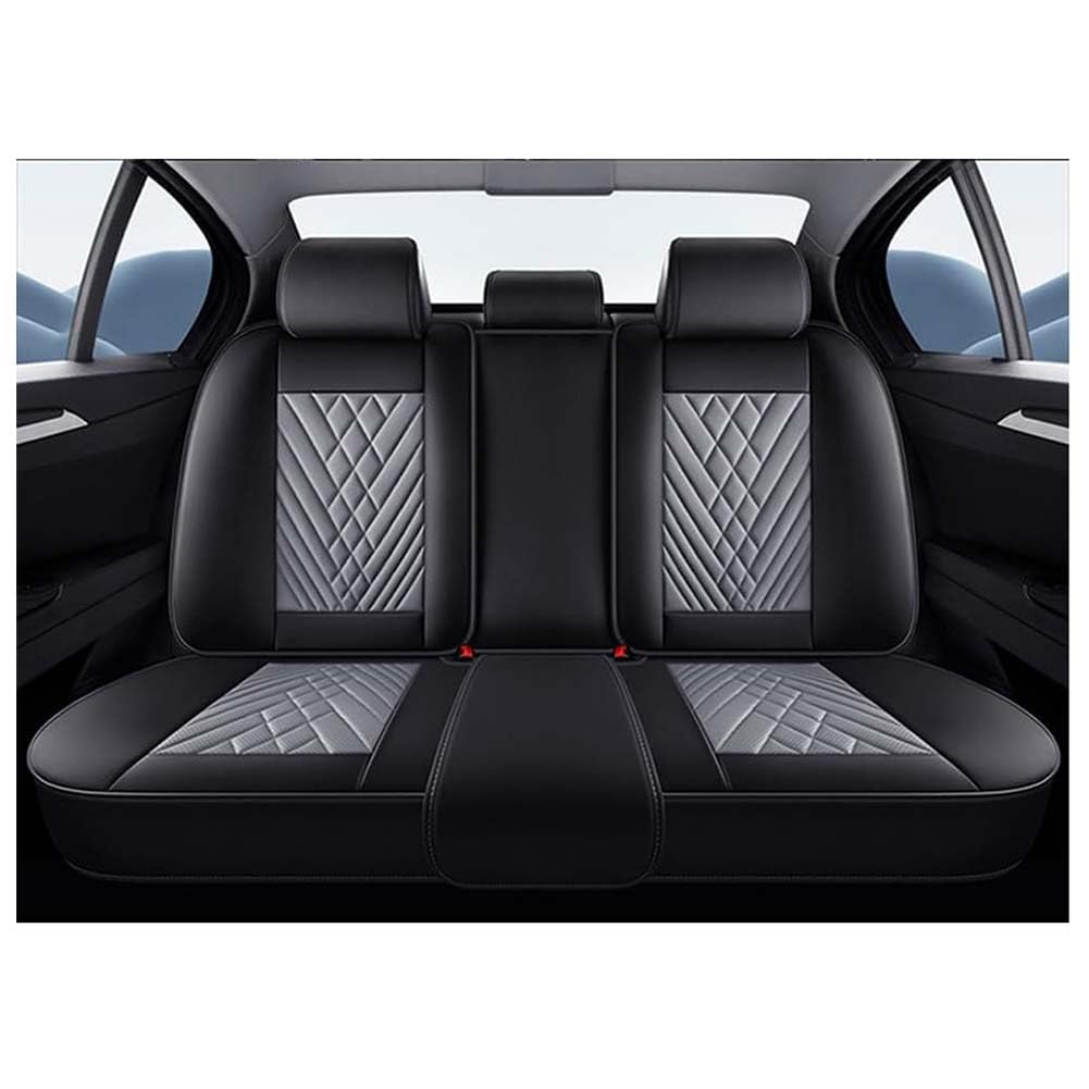 Coprisedili In Pelle Per Suzuki Vitara 2014-2025 - Set Completo Anteriore E Posteriore, Impermeabile E Traspirante, Nero