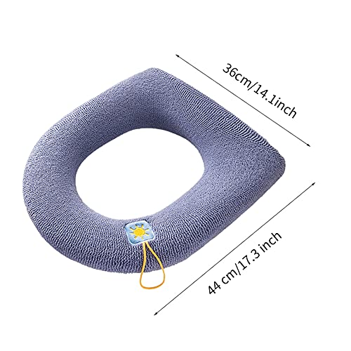 Fiacvrs 2 pezzi, morbido cuscino per WC da bagno