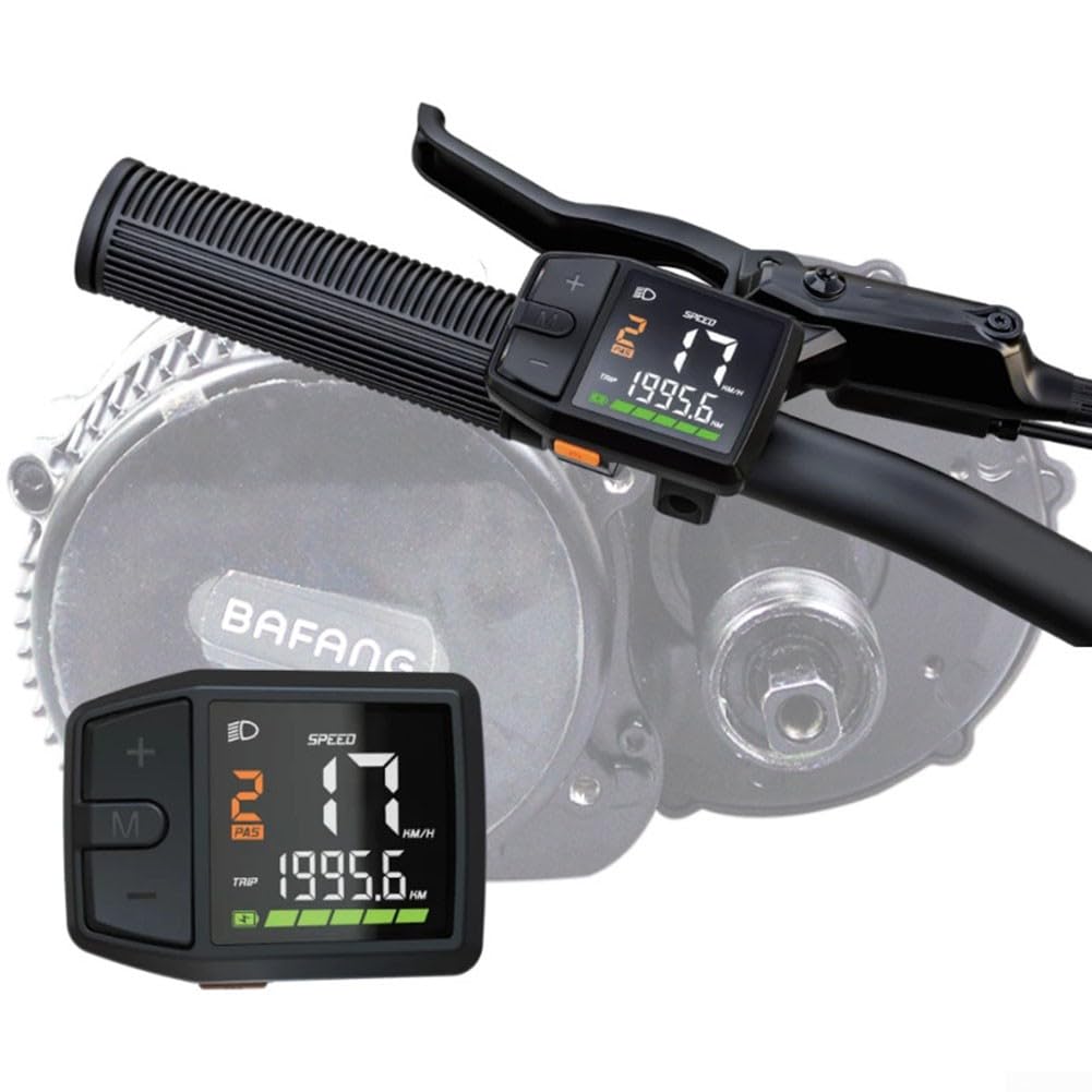 Display DZ41, bici elettrica compatibile con Bafang Motor DZ41 Display M500 M600 BBS0102 HD UART/CAN Protocollo Meter