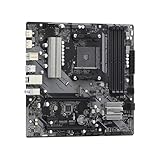 pc Motherboard Fit for ASRock B550AM Gaming Motherboard Supports Ryzen 9 5900X 3900X 7 5800x3D 5700x3D 5600X 5600G CPU B550 DDR4 HDMI MATX