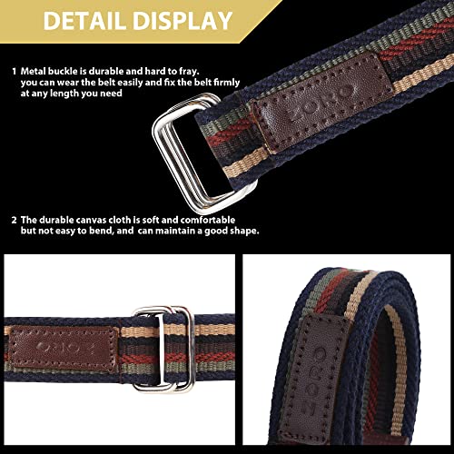 Image of ZORO Cotton Woven Fabric Belt for Men | CB-404