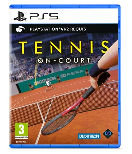 Jeu Tennis on Court PS5 simulation de tennis immersive PSVR2