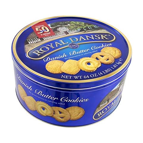 Royal Dansk Danish Butter Cookies Family Tin Cover