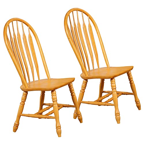 Sunset Trading Oak Selections Dining Chair, Light Finish #TOP14