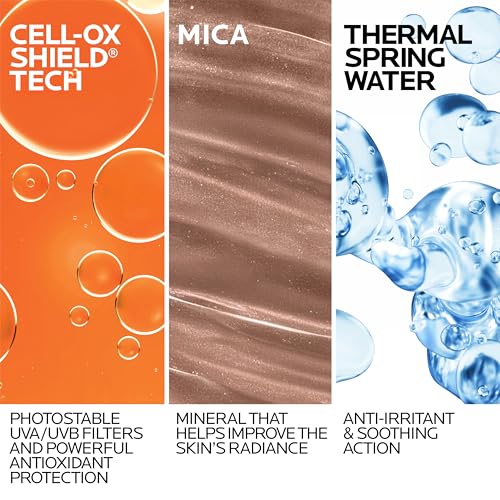 Image of La Roche-Posay Anthelios Glow Tinted Sunscreen for Face with SPF 35, Broad Spectrum Protection, For All Skin Types Including Sensitive Skin, 24Hr Hydration, Lightweight & Fast Absorbing, Glowy Finish