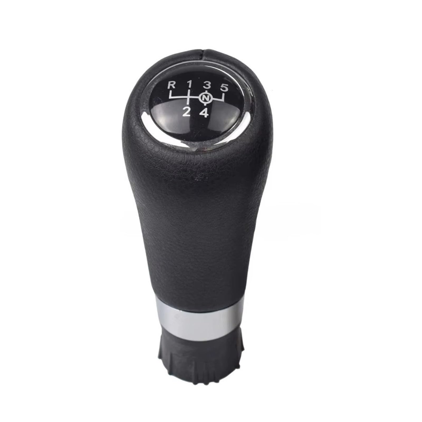 VBNYBA Car Shift Knob Lever Compatible with Benz for W211 for S211 2002-2006 Gear Shift Knob with Gaiter Gear Lever Cover Replacement Shifter Handle Boot Parts