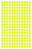 HOCHWERTIGE FARBIGE KLEBE-PUNKTE: 10 mm Klebepunkte, leuchtend, Neon, Fluoreszierend
