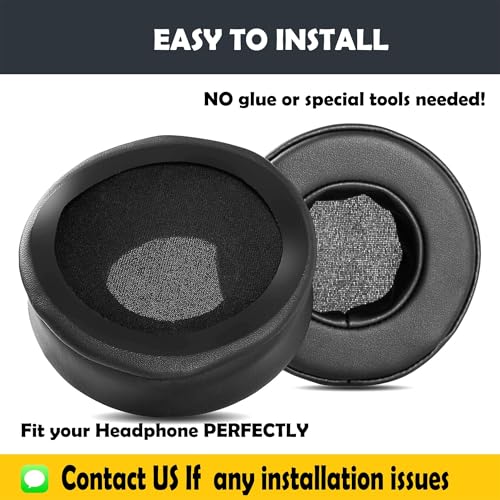 OMEN 800 Earpads Replacement para Auriculares HP OMEN 800 con Cuero Proteico y Espuma de Memoria miniatura 6