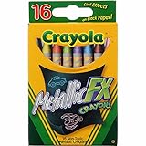 Crayola Metallic FX Crayons (2-Pack of 16)