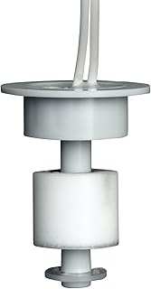 Madison M8000-C Liquid Level Sensor, Miniature Vertical Float Switch, Polypropylene, 3/4