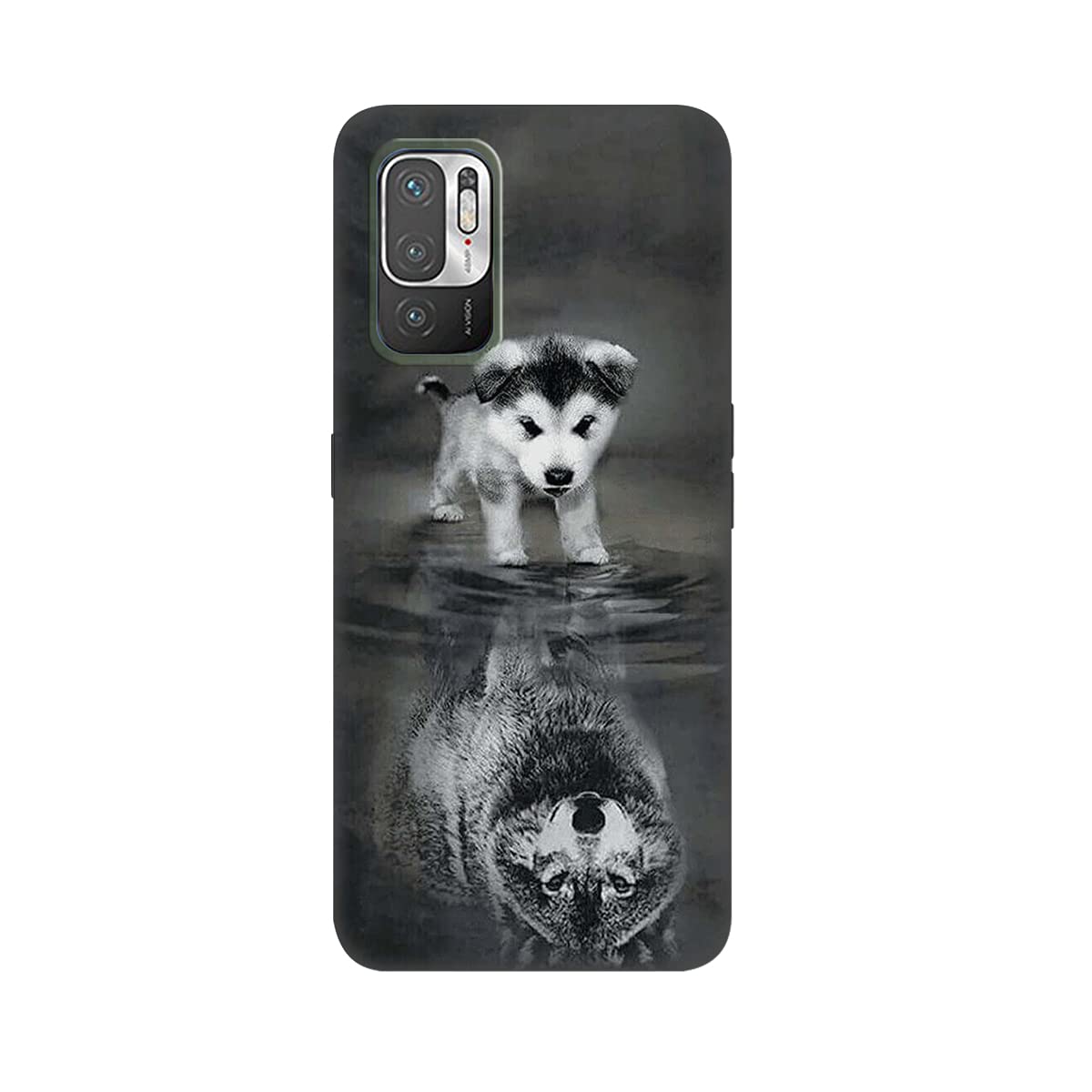 DiaryTown Cover Per Xiaomi Redmi Note 10 4G – Custodia In Silicone Nero Con Disegno Due Gatti, Morbida E Antiurto - 3