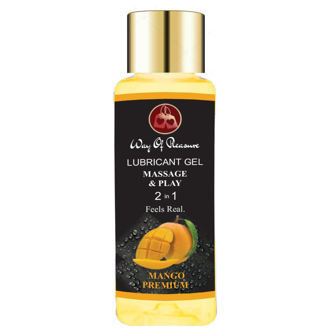 Way Of Pleasure Lubricant Massage & Play 2 in 1 Mango Flavour 50ml For Men & Women