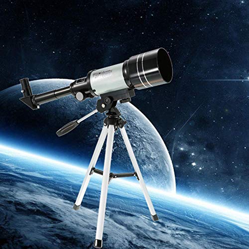 Telescopio Astronómico Refractor 150X con Trípode Portable miniatura 3