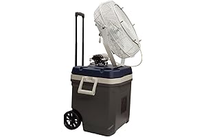 Cooler Max Portable Black Fan: The Ultimate Cooling Solution for Outdoor Adventures