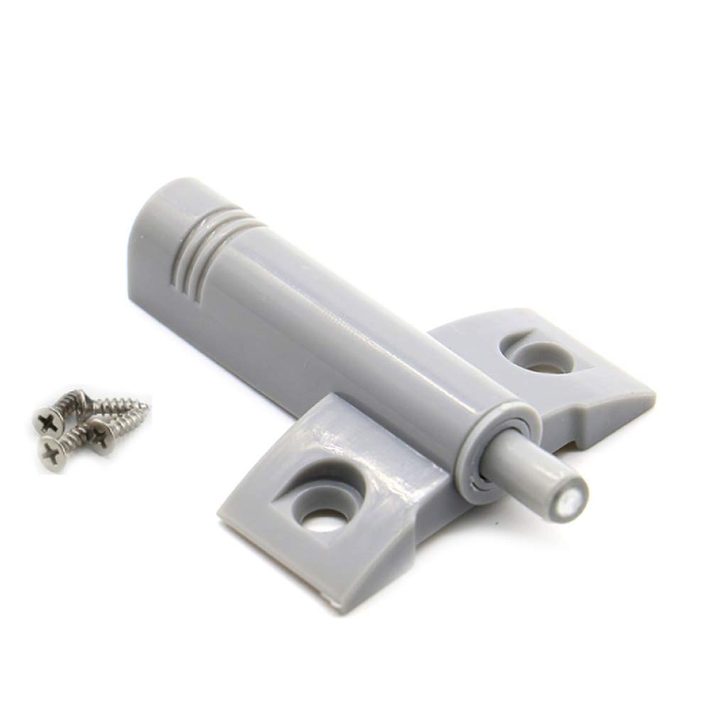 Zonfer Gray,White,Random 5Set Kitchen Cabinet Door Stop Soft Close Closer Damper Buffer Cabinet Catches For (Random Color)