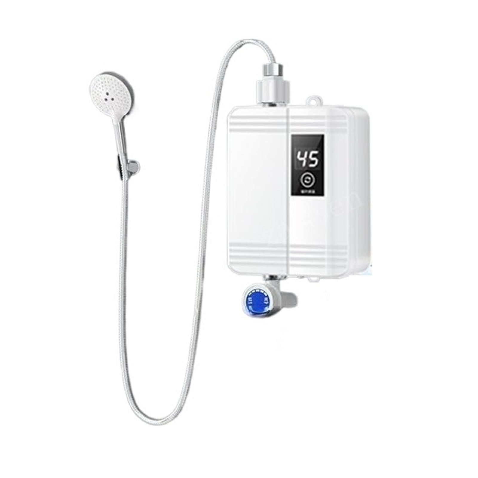 Elektryczny Podgrzewacz Wody Mini Bezzbiornikowy Natychmiastowy Podgrzewacz Wody Kuchnia Łazienka Prysznic Gorąca Woda Szybkie Ogrzewanie 3500W