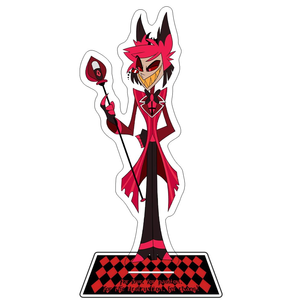 Zhongkaihua Hazbin Hotel Stand Figure Alastor/Angel Dust/Lucifer