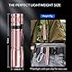 GEARLITE Taschenlampe LED Aufladbar, Superhelle Zoombare 2000 Lumen Mini Taschenlampen, 3 Modi, Lange Laufzeit, IP65 Wasserdicht Taktische Handlampe für Kinder Camping, Angeln, Notfall, Outdoor - Rosa