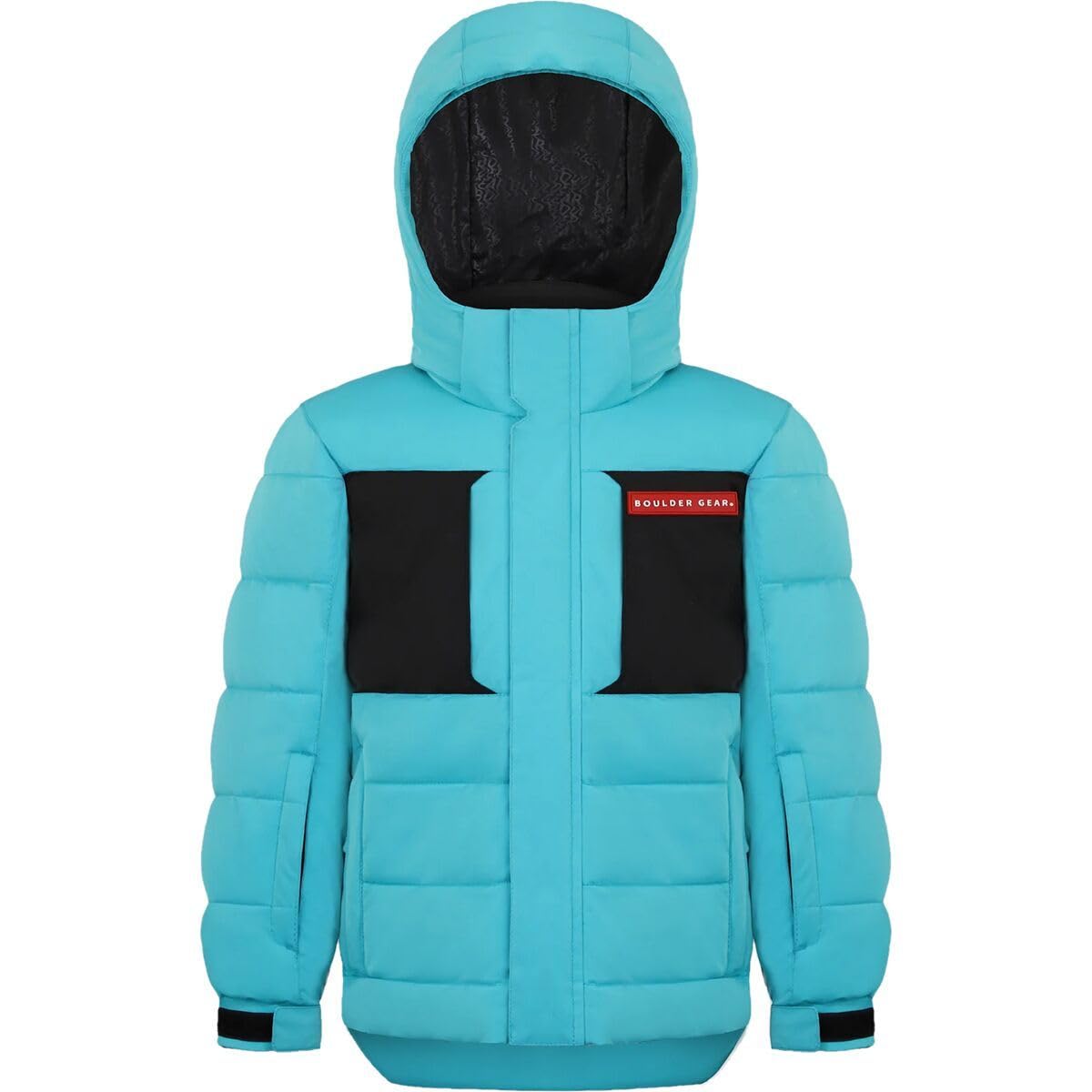 Boulder Gear Cane Insulated Ski Jacket (Little Boy's), Blue Turquoise, 4