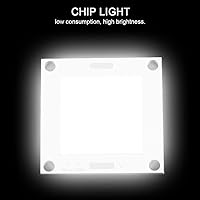 Vista 7 de Yosoo Panel LED COB, 12-14V 50W LED Chip integrado Panel de luz Bombilla lámpara de inundación para proyector DIY Proyector Reflector (blanco)