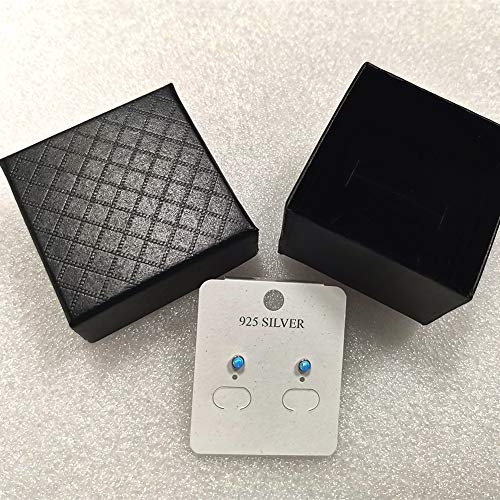 SUNSK Maansteen Oorbellen Oorsteker Vrouwen Mode Sieraden 925 Sterling Zilver Oorbellen Studs Minimalistische Sieraden voor Gevoelige Oren - Image 6