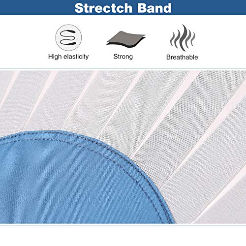 Redcamp Webbed Bungee Chair For Teens Games, Folding Moon Saucer Chair Bunjo Chair For Adults Outddor Camping Indoor Bedroom Use, Blue #TOP4