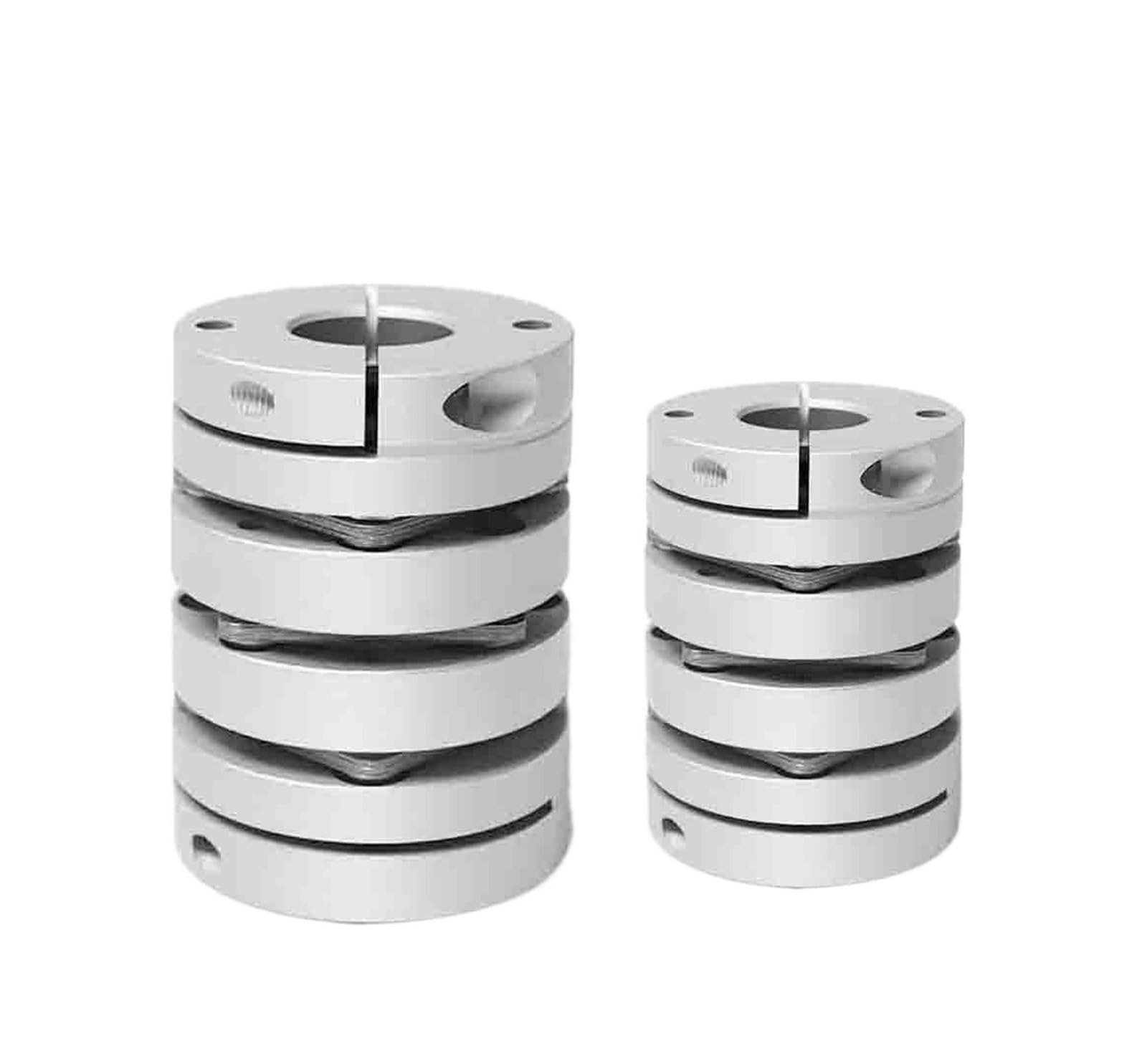 Accouplement de serrage rigide en aluminium 1 pièces D34L58 coupleur d'arbre à diaphragme moteur d'accouplement(12X15)