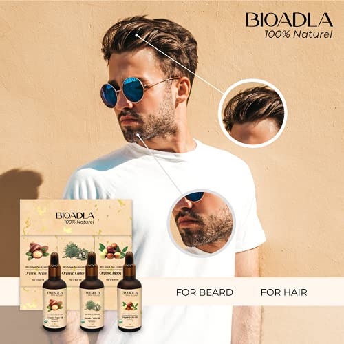 3x100ml OLIO DI RICINO, OLIO DI ARGAN e OLIO DI