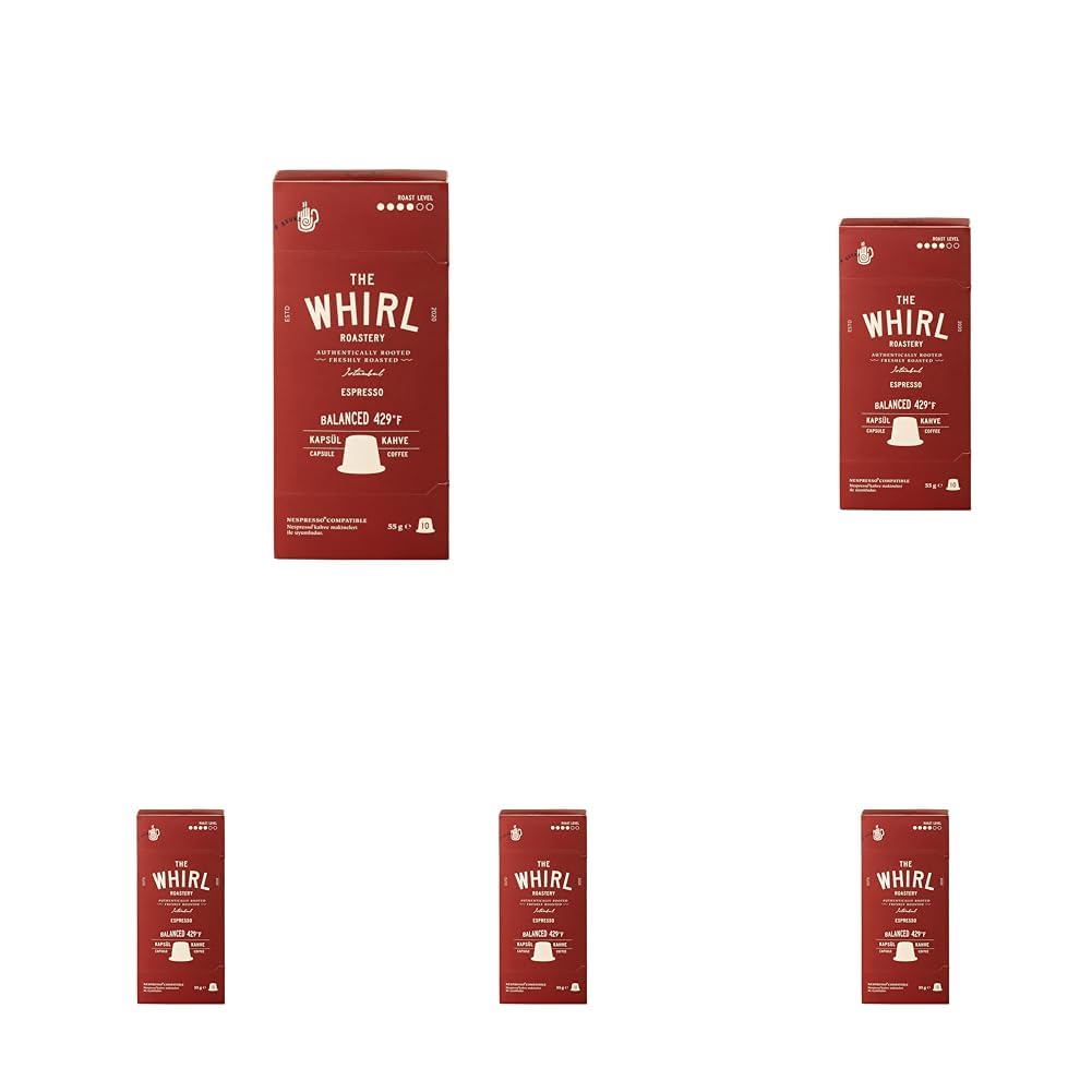 The WHIRL Espresso balanced Kapsül 55 G (5 paketi)