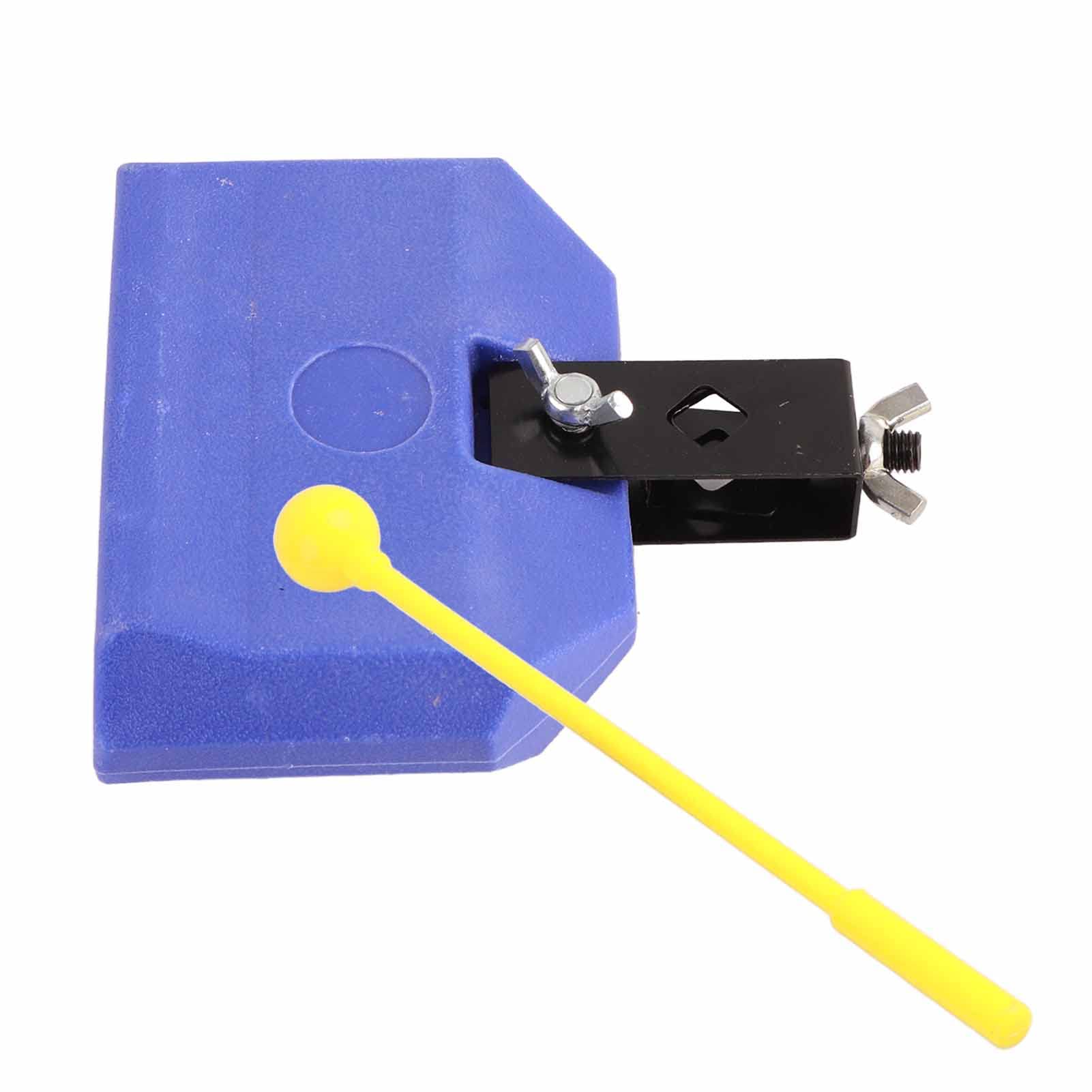 Set di Batteria Latina Blu Ecologica, Strumento a Percussione con un Suono Inconfondibile per Tutti gli Stili Musicali, Morsetto e Supporto Integrati, per il Fissaggio di