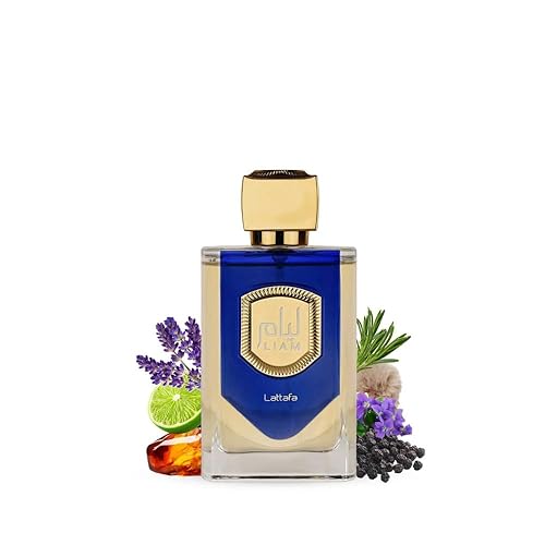 Miniatura 8 de Lattafa Perfumes Liam Grey EDP Spray 100ML (3.4 OZ), fragancias refrescantes y aromáticas para hombres y mujeres.