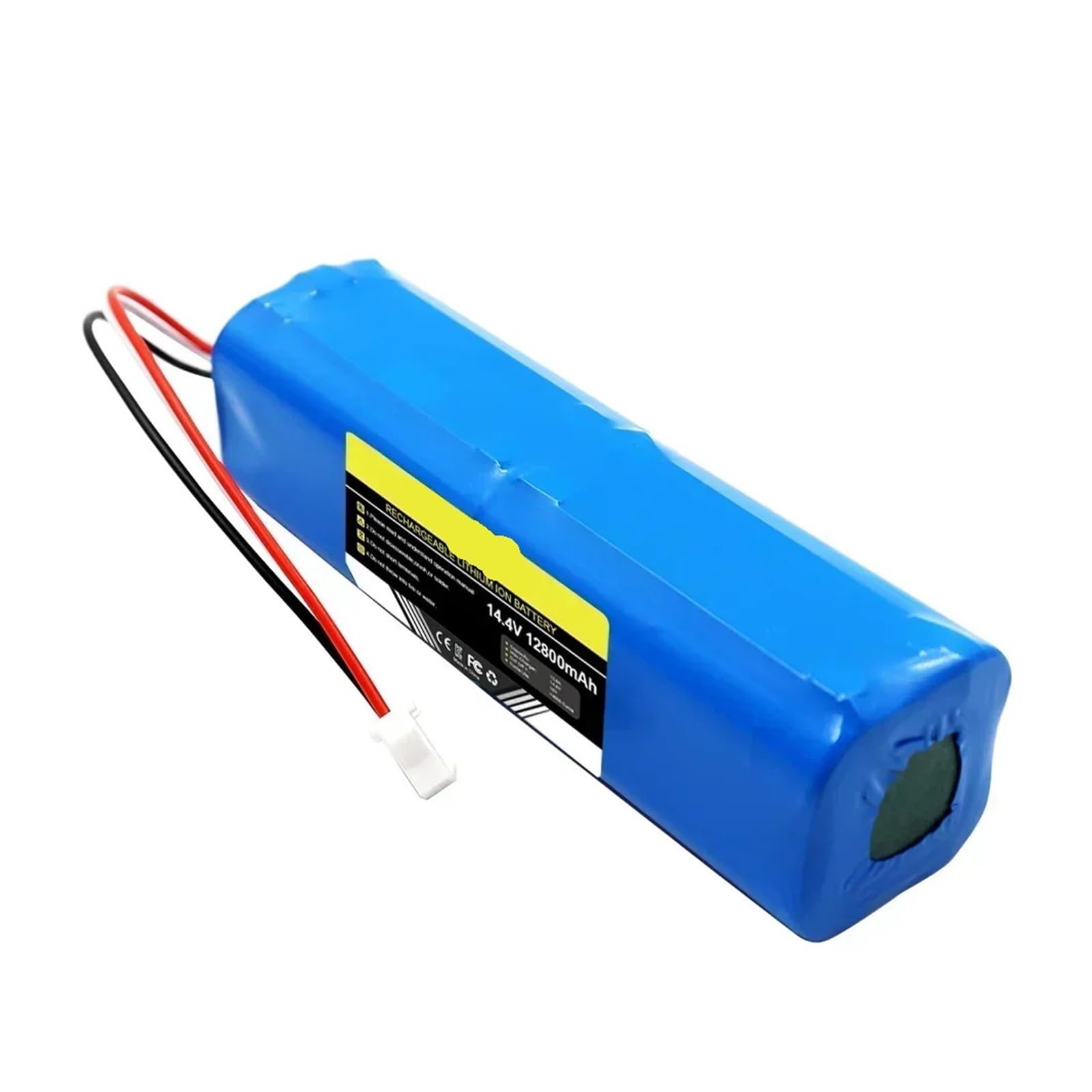 Battery,Compatible for Proscenic M7Pro,M7Max,M8Pro,Lydsto R1,VIOMI S9,ROIDMI EVE Plus Robot Vacuum Cleaner(4S2P 2PCS 6500mAh)