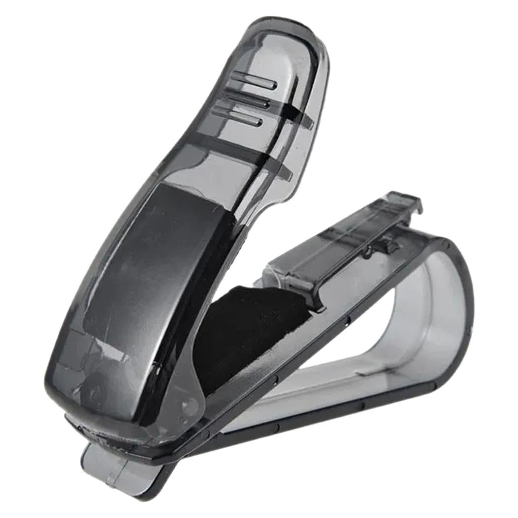 Otime Car Glasses Holder Premium Clip on Eyewear Organizer for Sunglasses Reading Compact Anti Slip Design Air Vents