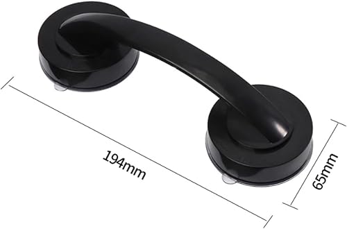 Miniatura 3 de Sscon Mango de ducha de 7.480 in de longitud con ventosa para puertas, cajones, refrigeradores, color negro