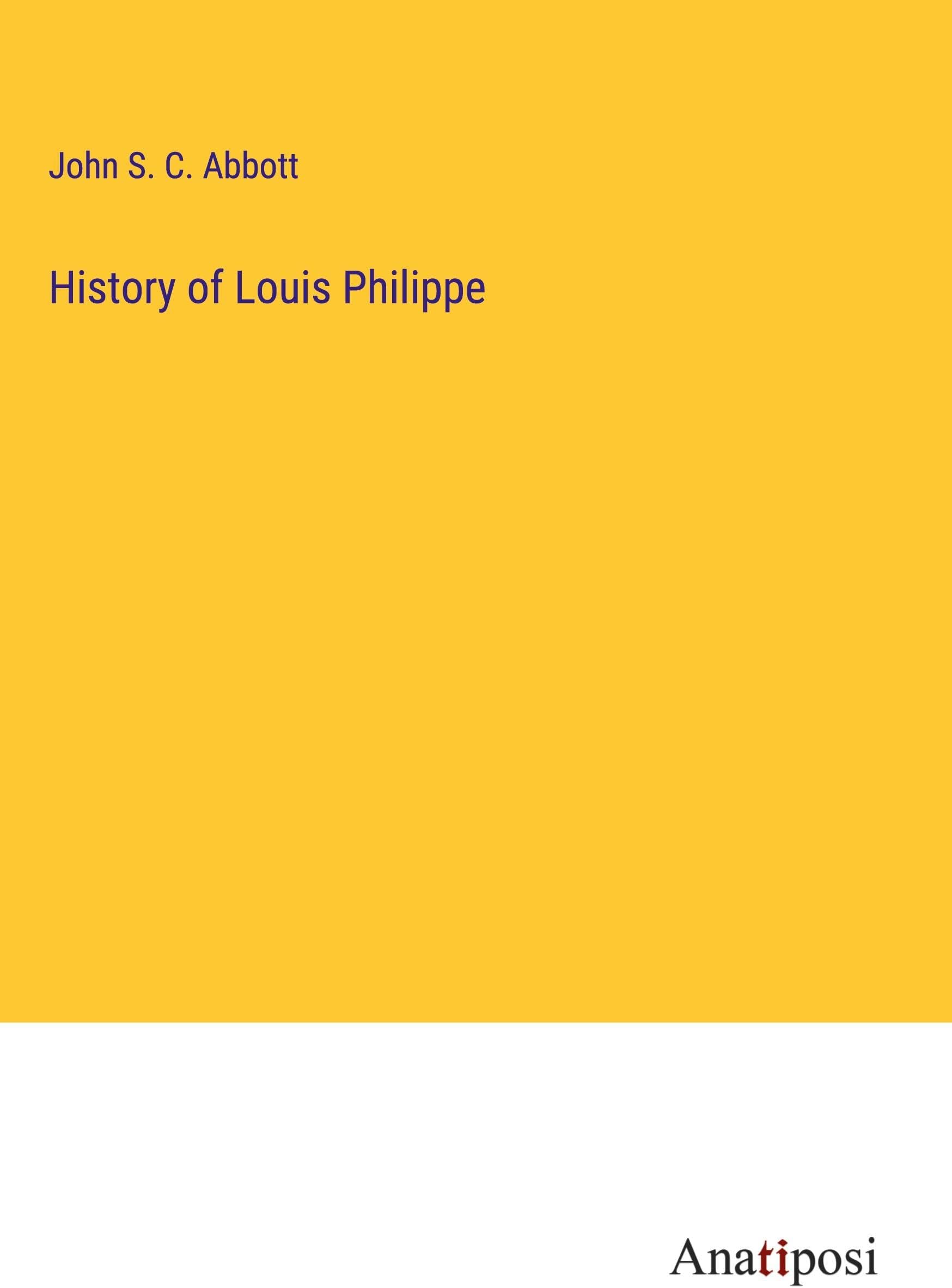 History of Louis Philippe