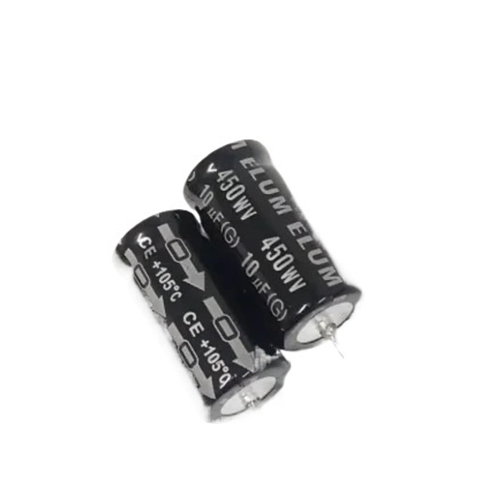 LEOTNNDQ 5PCS electrolytic capacitor 450V 10uf 13X26mm