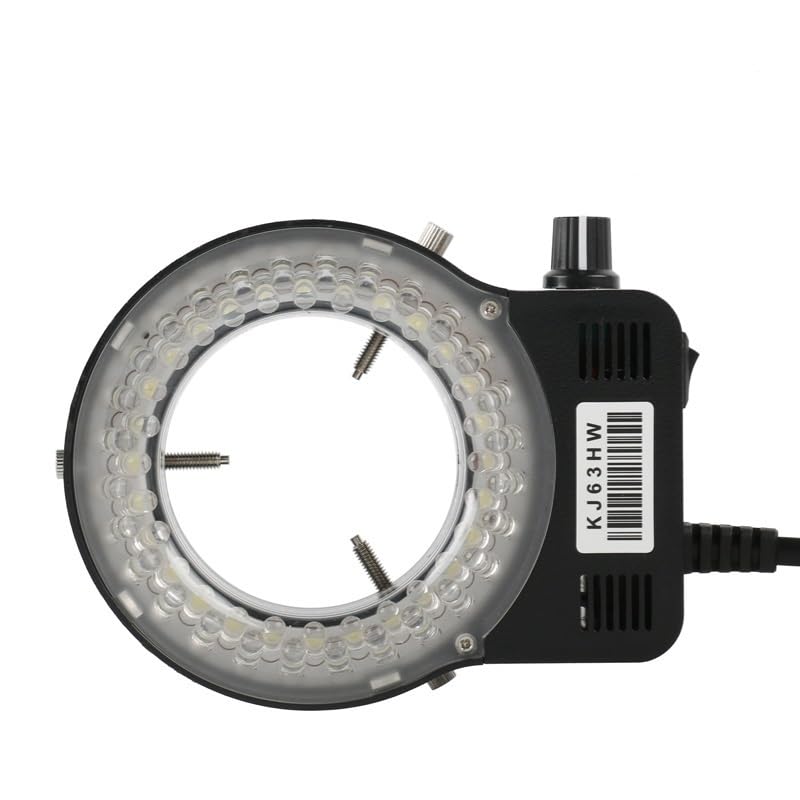 Microscope Video Digital Microscope C Mount Lens 56 LED Light(B)