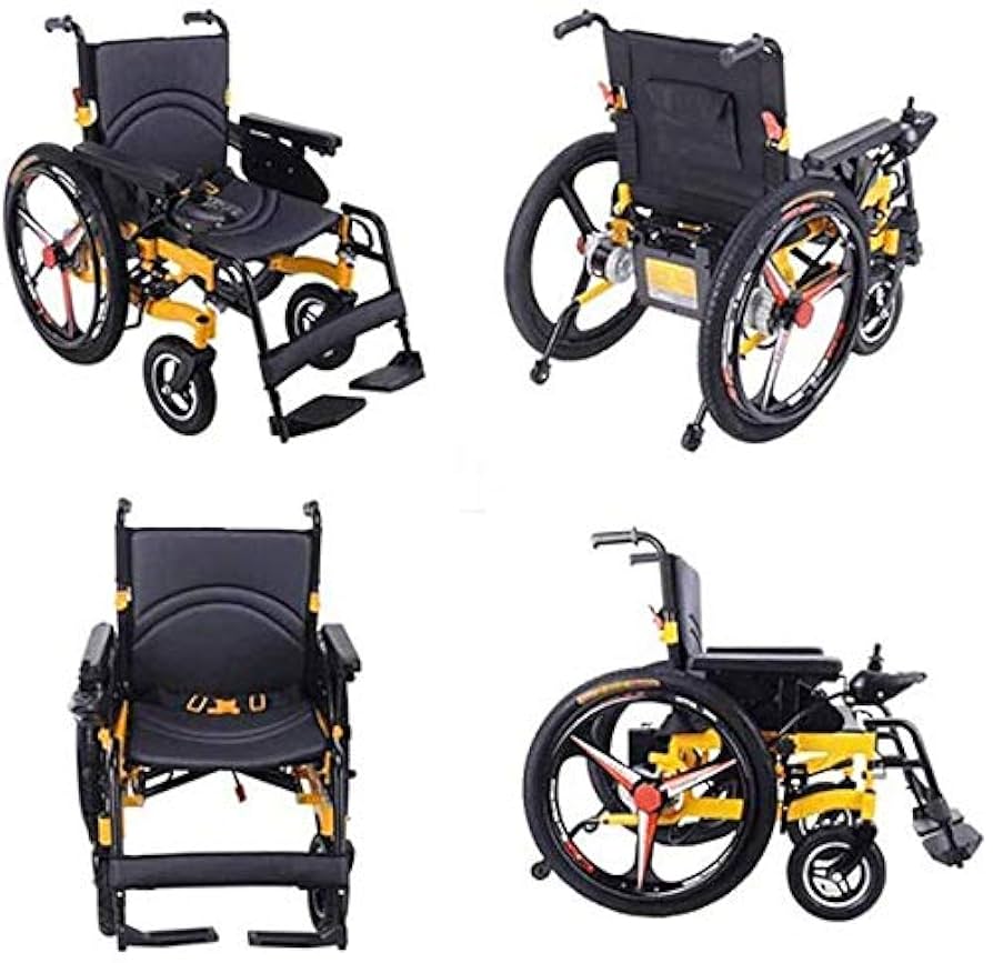 Amazon.co.jp: 車椅子 折りたたみ式電動車椅子 折りたたみ式