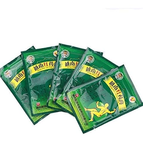 MQ 40 Patch Vietnam rojo para aliviar dolor muscular y de artritis Cover