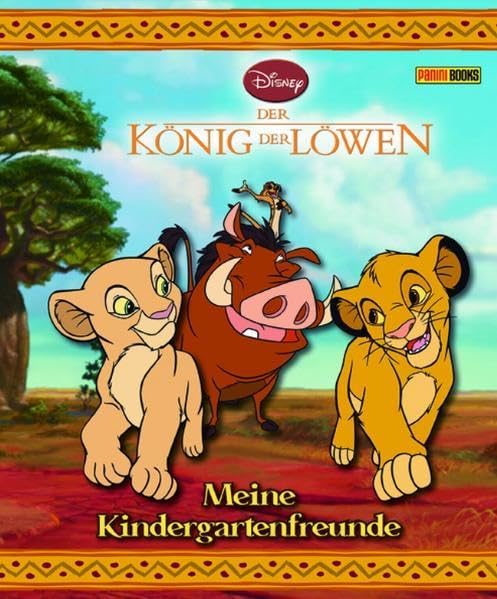 Disney Der König der Löwen Kindergartenfreundebuch: Meine ...