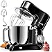 Facelle Robot Patissier, Bol 6,5L en Acier Inoxydable, 1300W Puissant, 10 Vitesses Robot Cuisine, Mixeurs, Batteurs et Robots Multifonctions