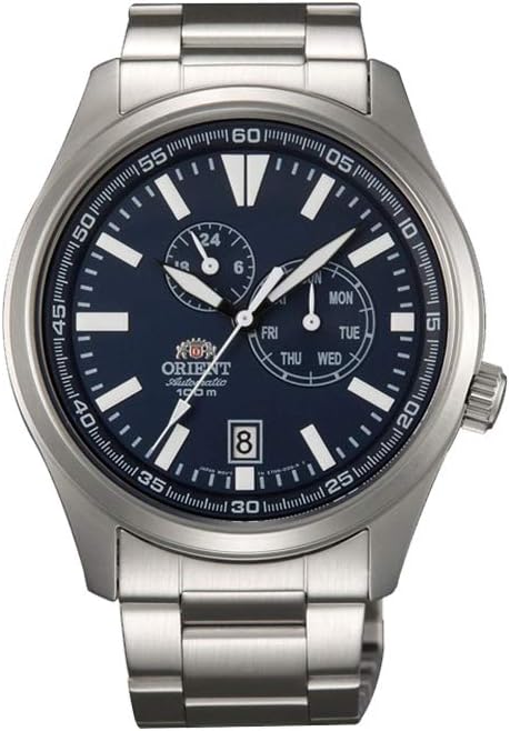 Orient Men's "Defender" Japanese-Automatic Field Watch with Stainless Steel Bracelet (Model: FET0N001D0)